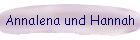 Annalena und Hannah