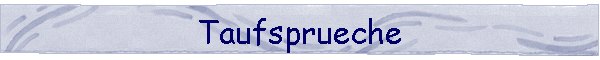 Taufsprueche